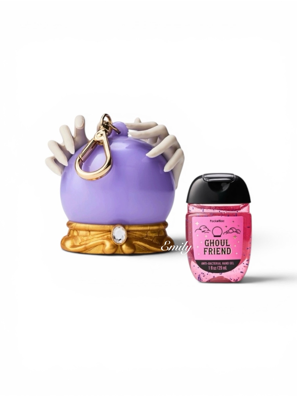 NEW! Bath & Body Works Halloween Light-Up Fortune Teller PocketBac Holder Set
